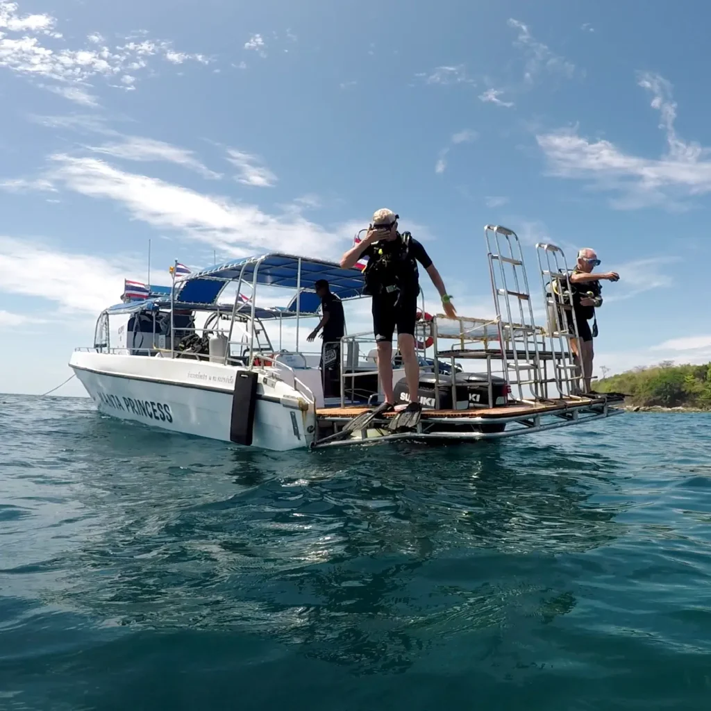 Speedboat diving trips Phuket